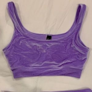 TRIANGL PURPLE BIKINI TOP